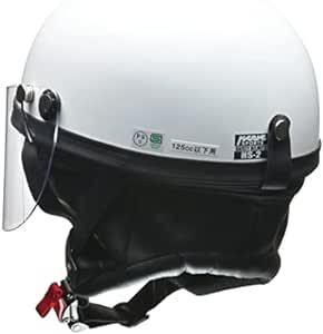 リード工業(LEAD) バイクヘルメット ハーフ HARVE ホワイト フリーサイズ HS-_画像3