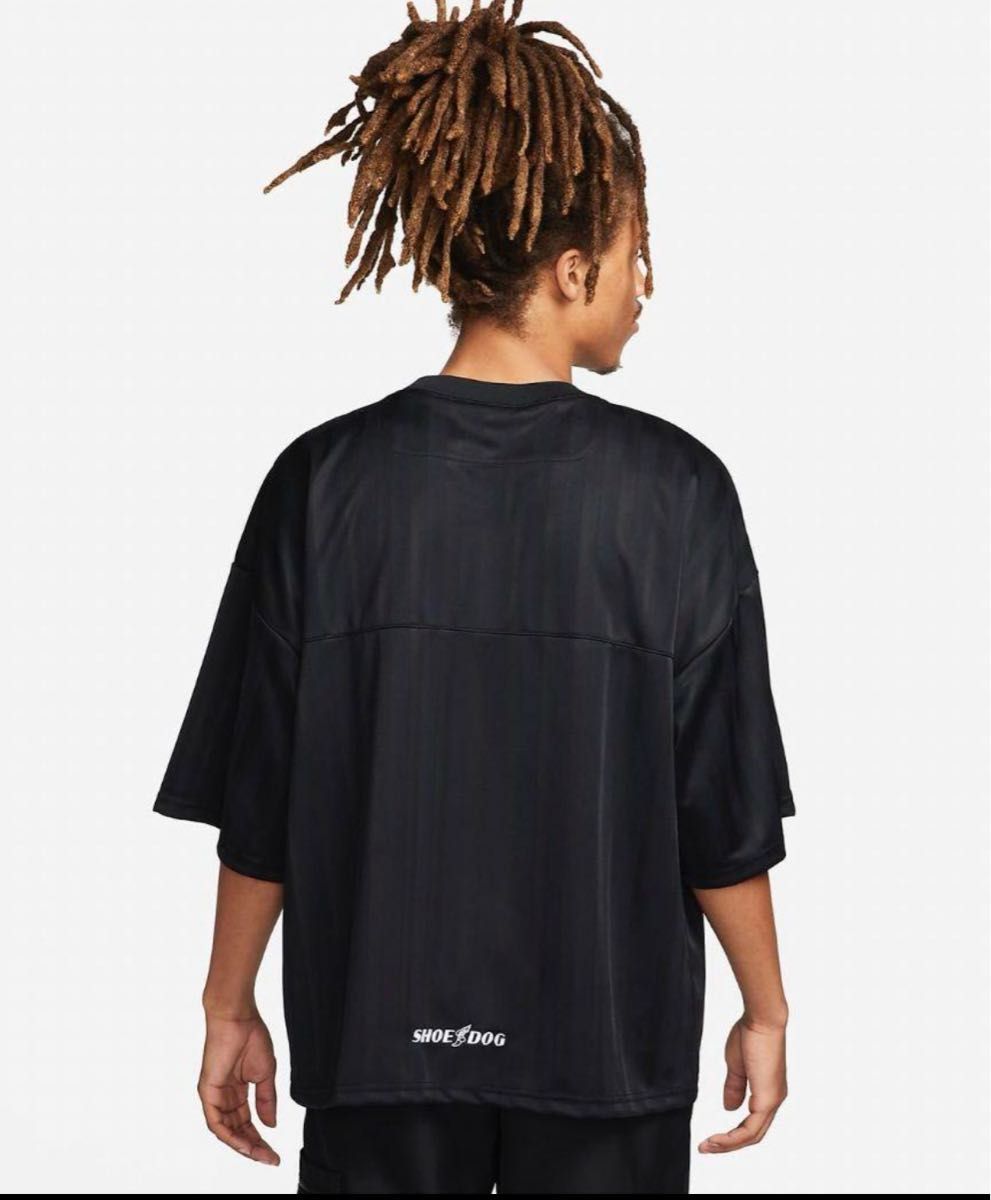 S 新品 メンズ NIKE ナイキ トレンド Tシャツ オーバーサイズ 即完 黒 ビッグシルエット スポーツウェア ブラック