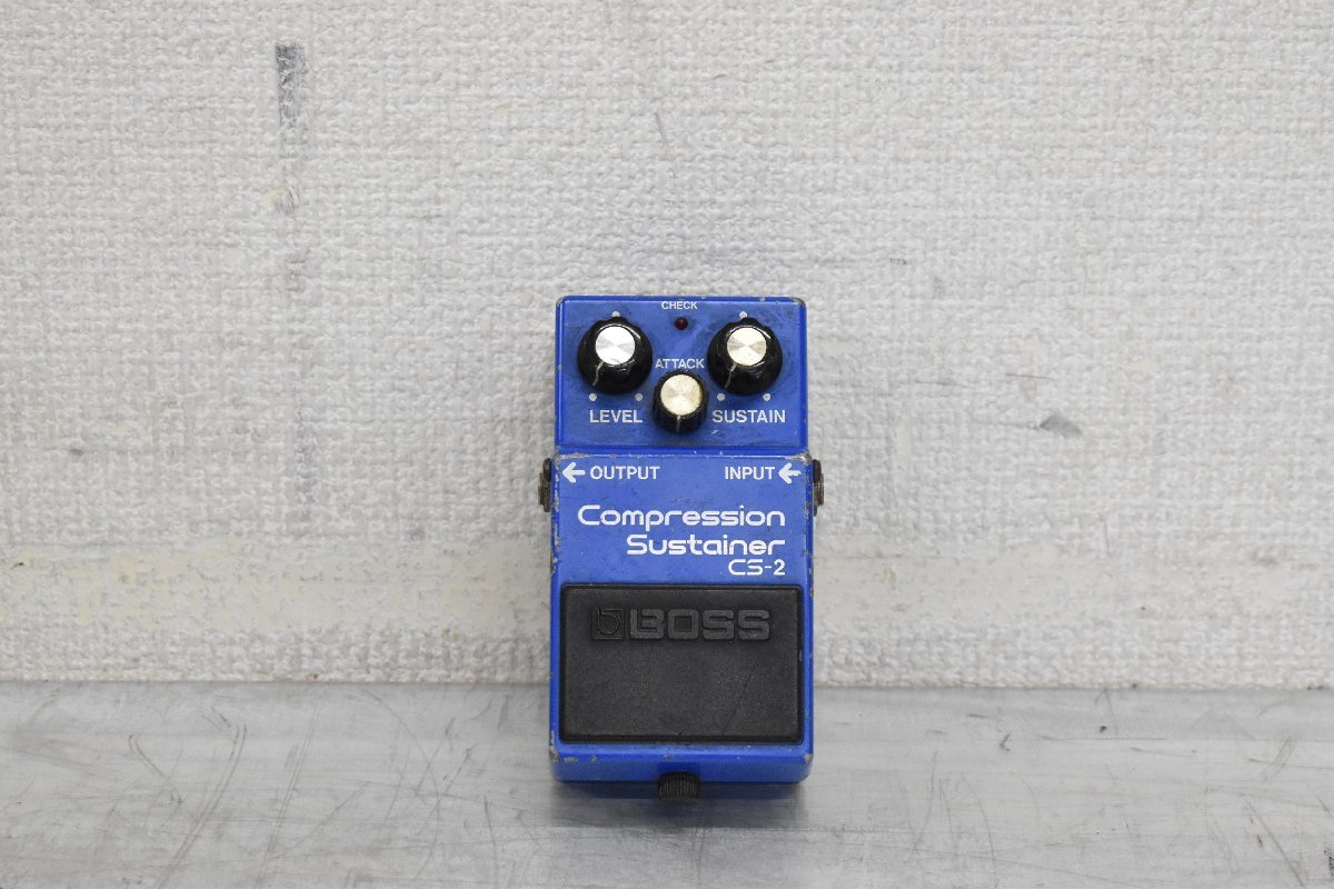 Σ0229 中古 BOSS Compression Sustainer CS-2 ボス エフェクター_画像2