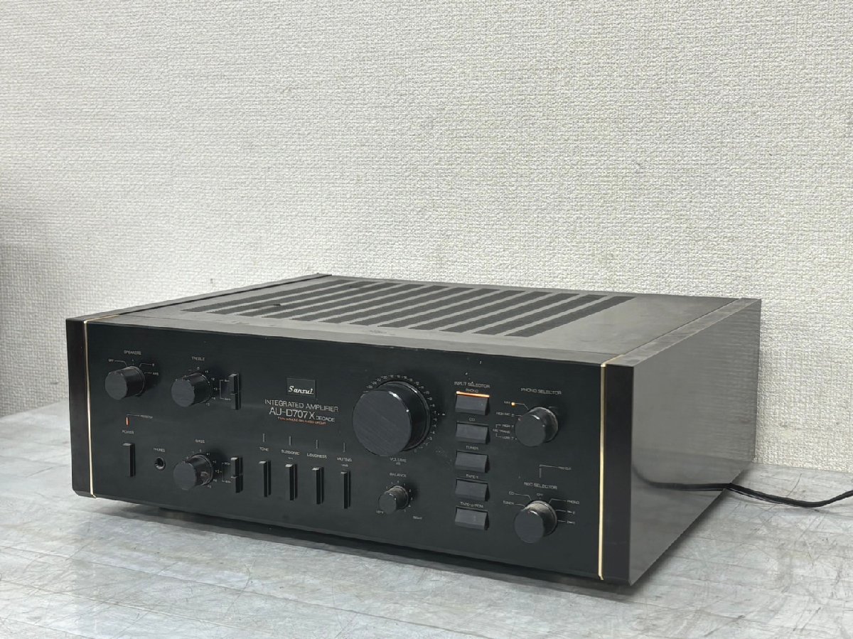 Σ9874 現状品 SANSUI AU-D707X サンスイ プリメインアンプ_画像1