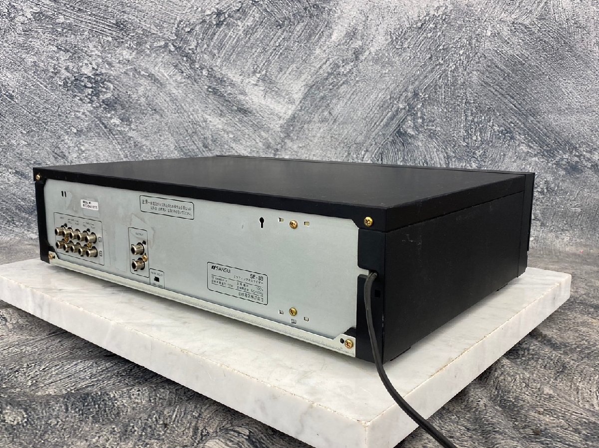 □t1809　現状品★SANSUI　サンスイ　SE-88　RS-880　イコライザー_画像6