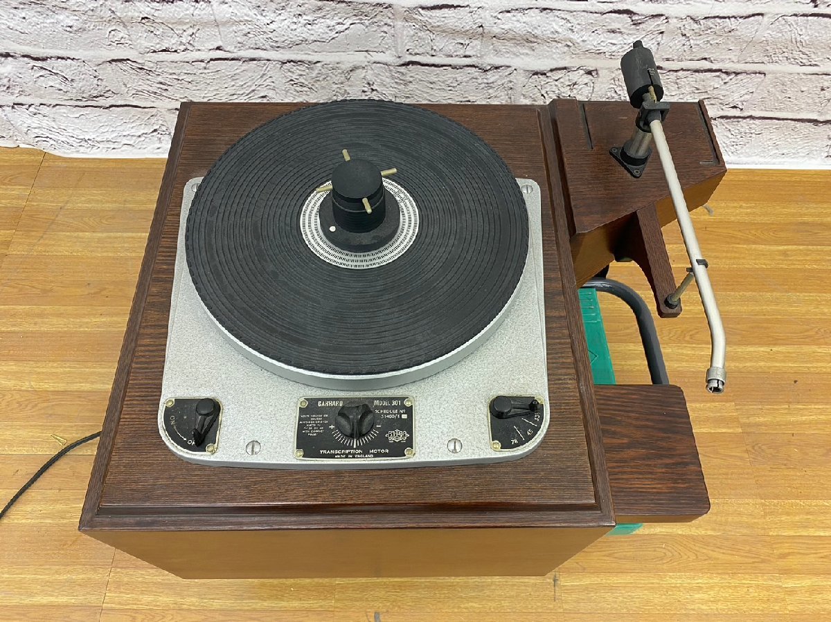 □t1926　中古★GARRARD ガラード　ハンマートーン　ターンテーブル　【ヤマトボックスチャーター便/法人様のみ利用可能】_画像2