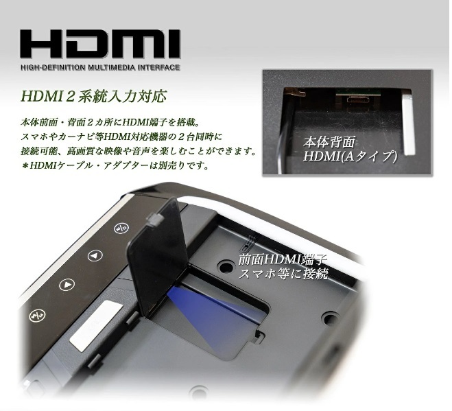 フリップダウンモニター ヴォクシー(80系) 煌 ノア(80系) エスクァイア 専用 液晶 13.3インチ + 取付キット HDMI LED 高画質 WXGA_画像7