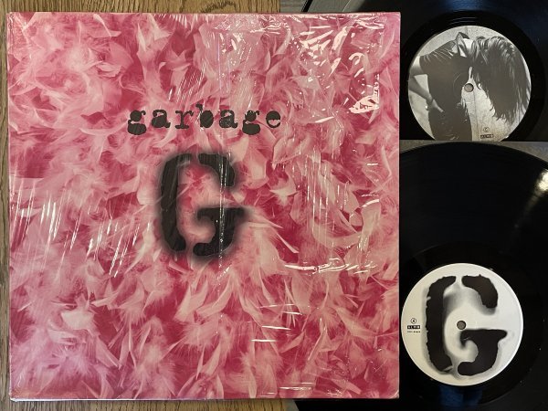 美品！USオリジナル盤 GARBAGE / MASTERDISK刻印 シュリンク LP盤 2枚組 レコード 1995年盤 ガービッジ Butch Vig_画像1