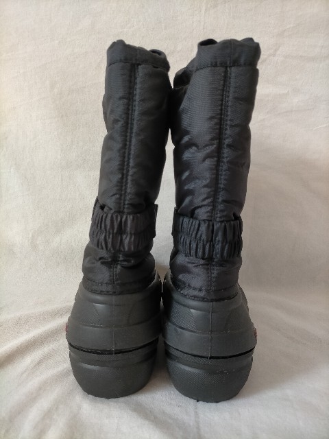 極美品 数回履き 箱付き SOREL YOUTH FLURRY ソレル ユース フルーリー 防水スノーブーツ 19cm ★雪遊び_画像5