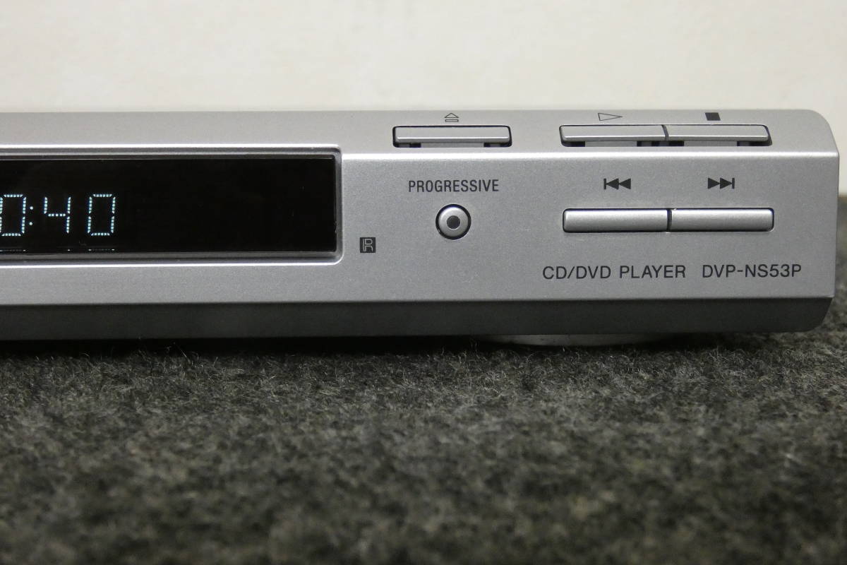 【アナログレコード音質】SONY CD/DVDプレーヤー DVP-NS53P 高音質化改良品 syno tune Fine Tune USED SCD-1を軽く凌駕 完全受注生産品_画像4