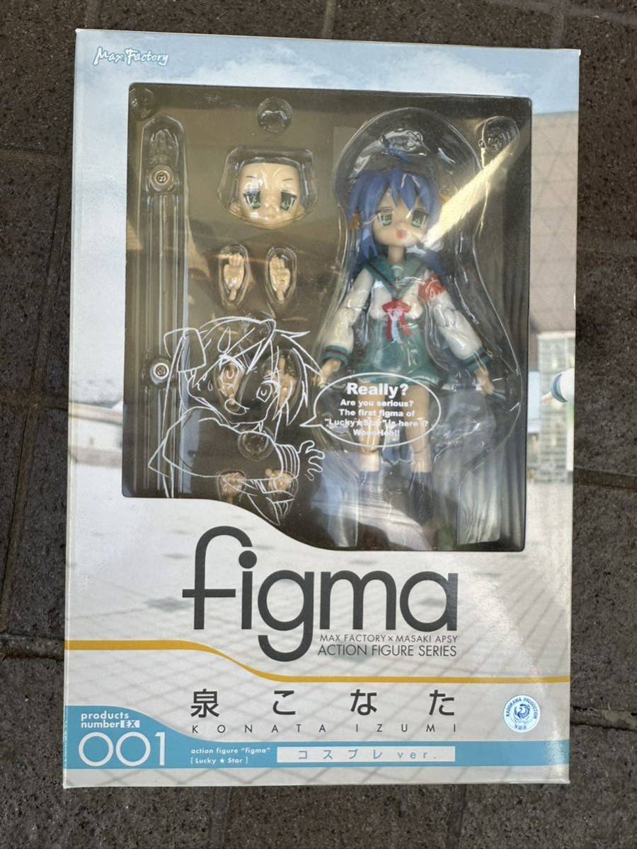 激安新品未完成保管品現状品マックスファクトリー figma フィギュア フィギュア 泉こなた 涼風泉こなた らき☆すた MAX FACTORY_画像1