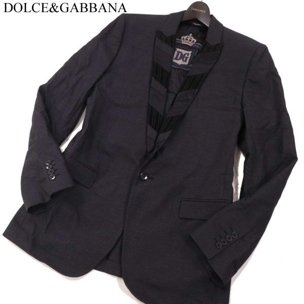 DOLCE&GABBANA Dolce & Gabbana [MARTINI] через год laperu переключатель * 1B блейзер tailored jacket Sz.50 мужской I4T00086_1#N