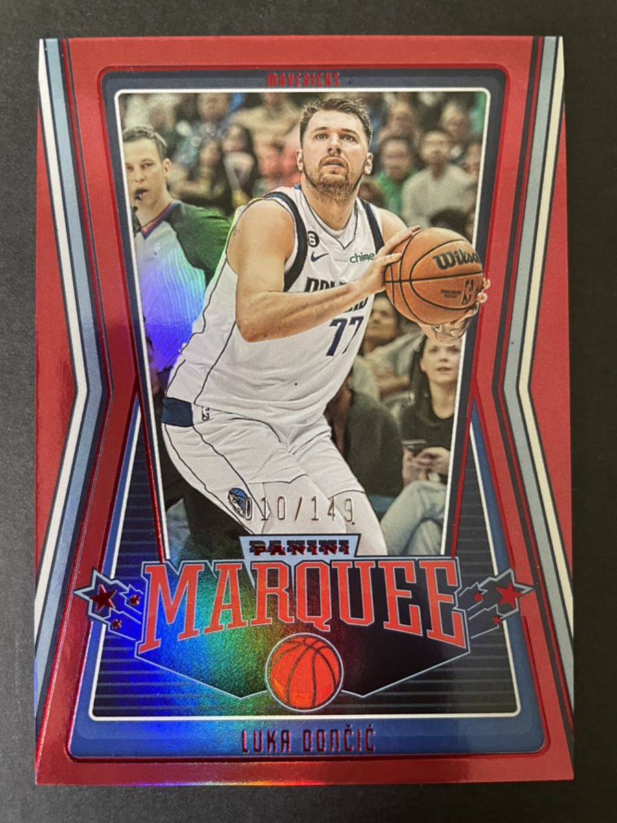 149枚限定　2022-23 Panini chronicles marquee luka doncic silver NBAカード　パラレル　ルカ　ドンチッチ_画像1