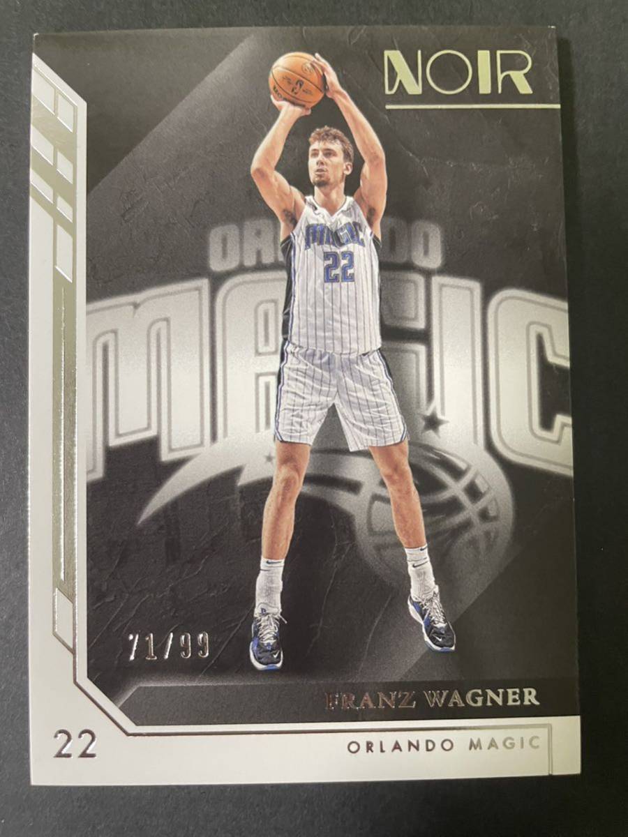 99枚限定　2022-23 Panini noir franz wagner NBAカード　大活躍！ワグナー　マジック_画像1