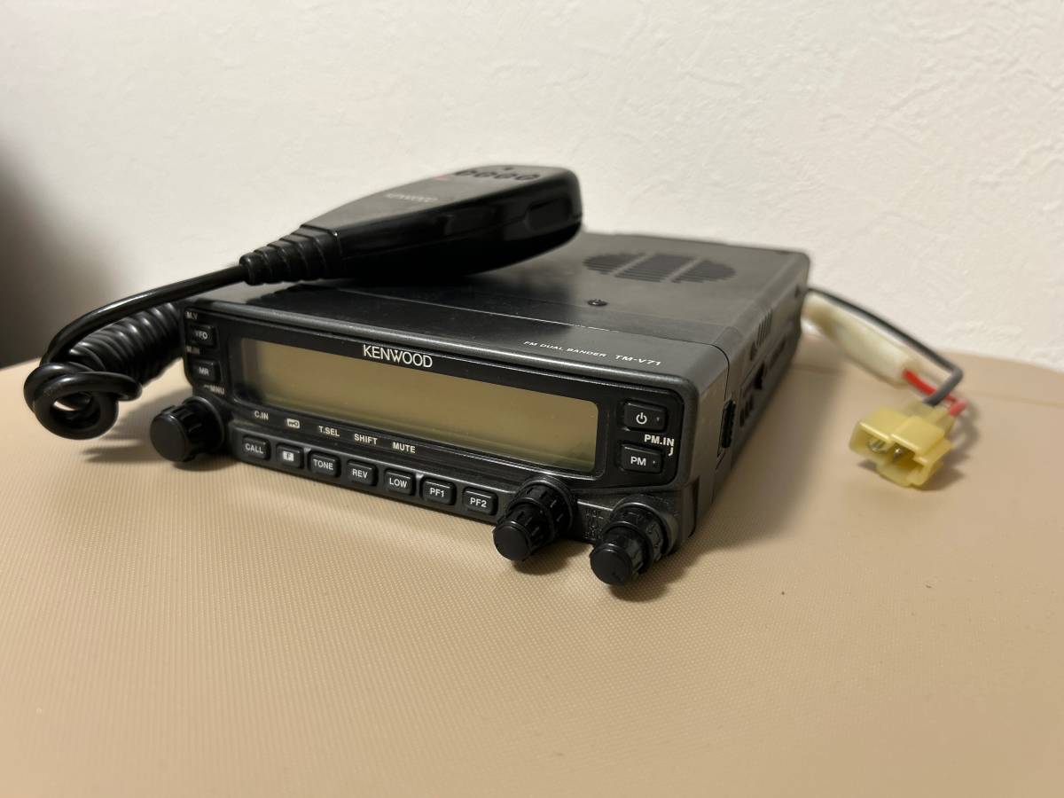 中古KENWOOD ケンウッドTM-V71 144MHz/430MHz 20W 動作品-–日本 中古KENWOOD ケンウッドTM-V71 144MHz/430MHz 20W 動作品-–日本