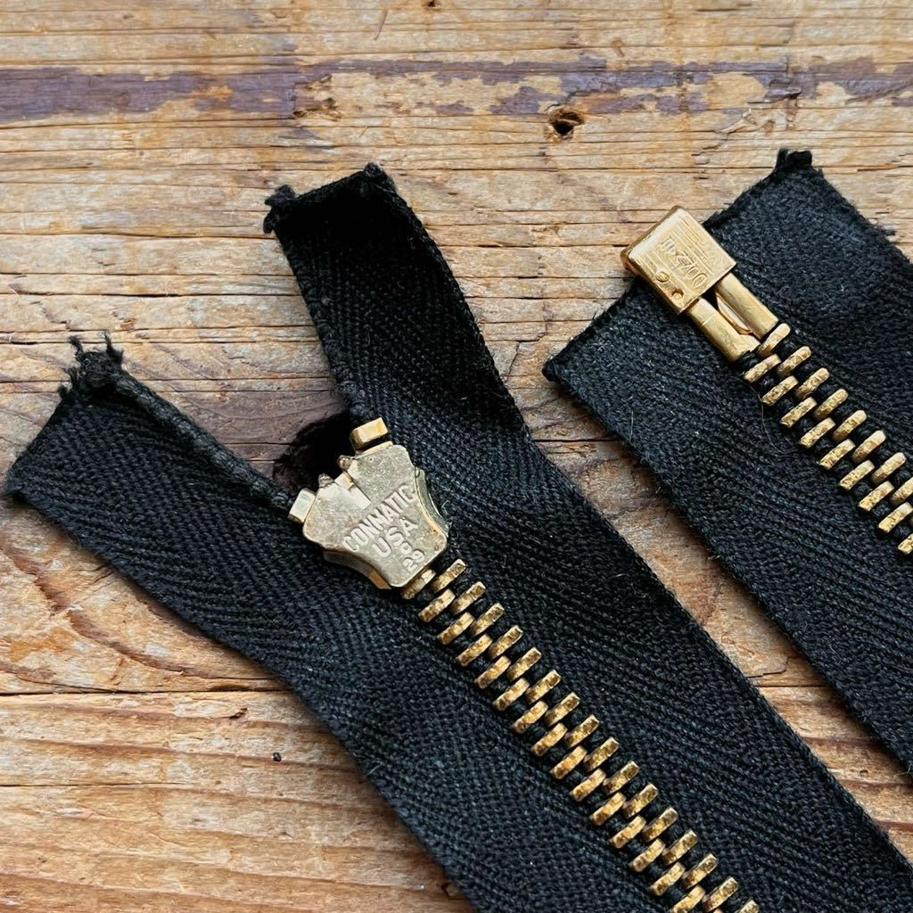 50's希少CONMAR ZIPPER黒色5号 コンマー社製 オープン 50's希少CONMAR ZIPPER黒色5号 コンマー社製 オープン