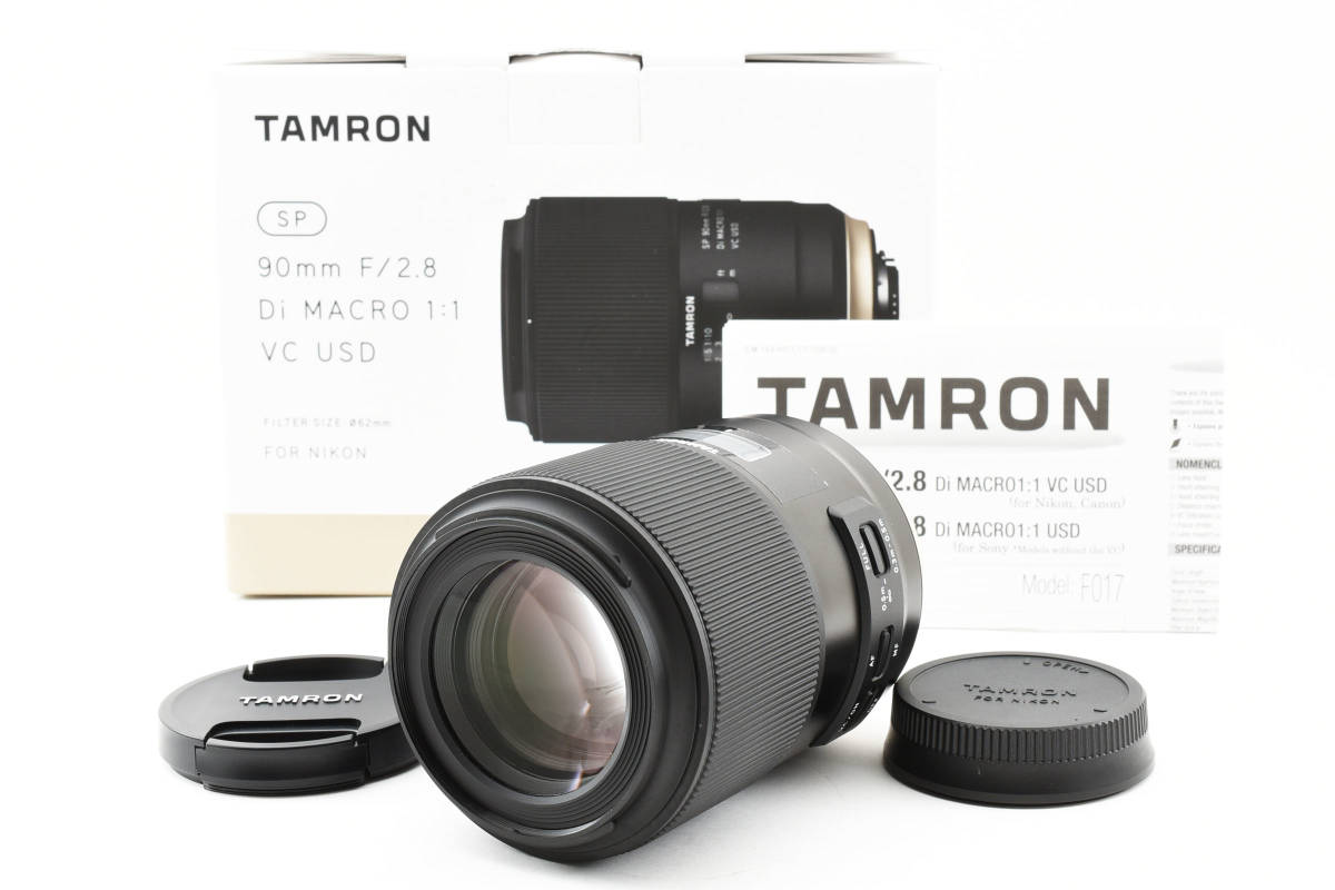 ★超美品★ TAMRON タムロン SP AF 90mm F2.8 Di MACRO VC USD ニコン #4553_画像1