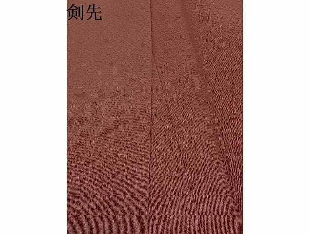 平和屋-こころ店◆訪問着　刺繍　花亀甲文　暈し染め　着丈169.5cm　裄丈68cm　正絹　逸品　mop1331_画像8