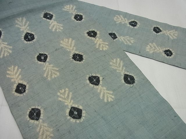  flat peace shop 1# rare summer thing . color house one-side . origin . Ginza .... 9 size Nagoya obi flax kimono wrapping paper attaching excellent article 3s5665