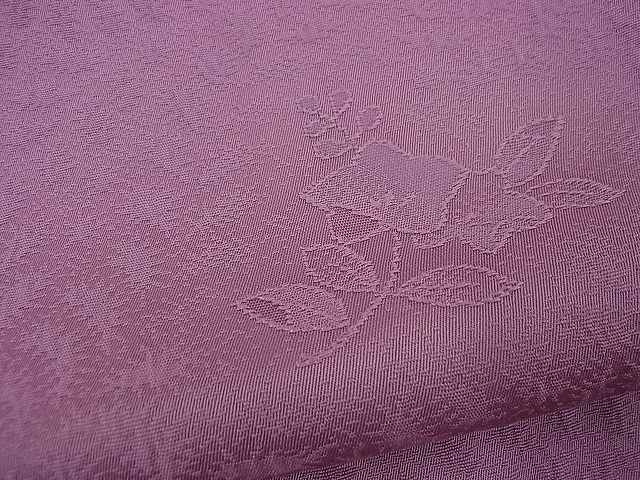 平和屋川間店■上質な色無地　桔梗地紋　京紫色　逸品　未使用　n-gh2276_画像5