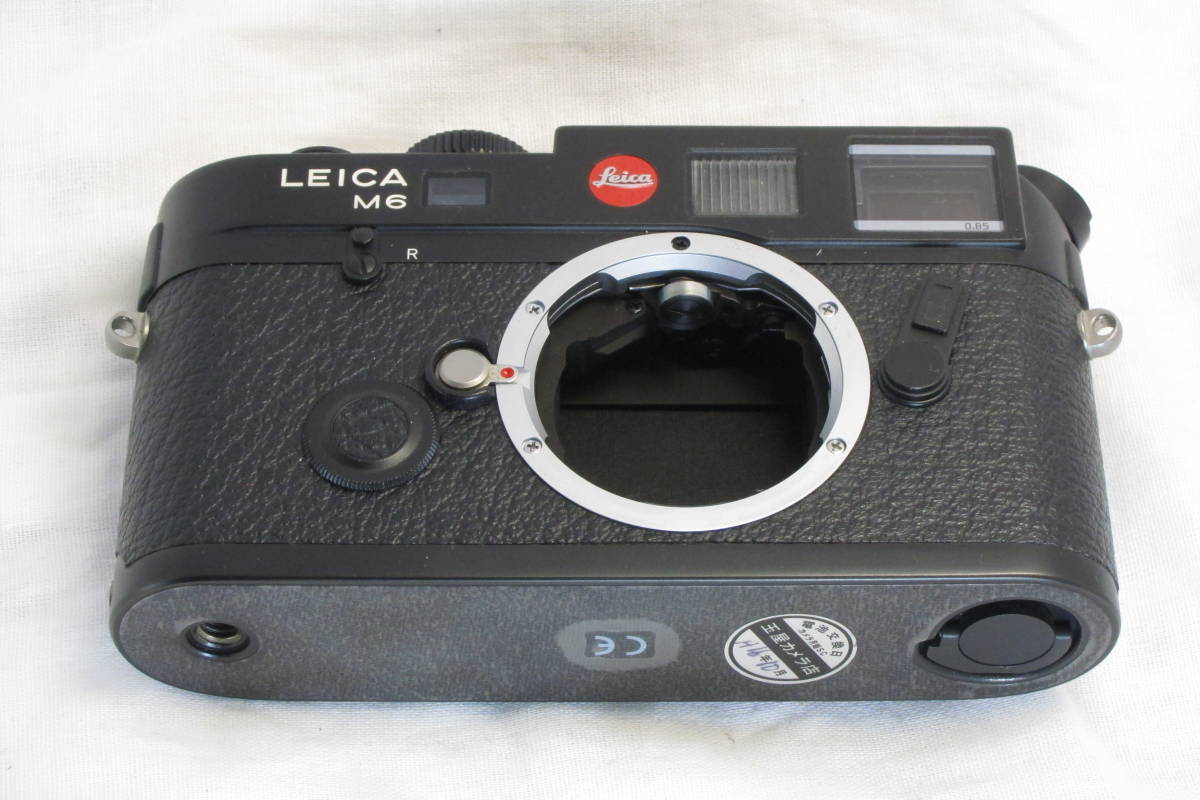 美品 LEICA M6 TTL 0.85 ブラック M型ライカ_画像4
