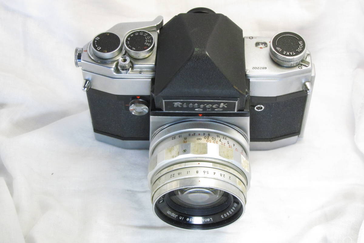 希少 幻のカメラ Rittreck 6×6 RITTRON 1:2 f=80mm リトレック_画像1