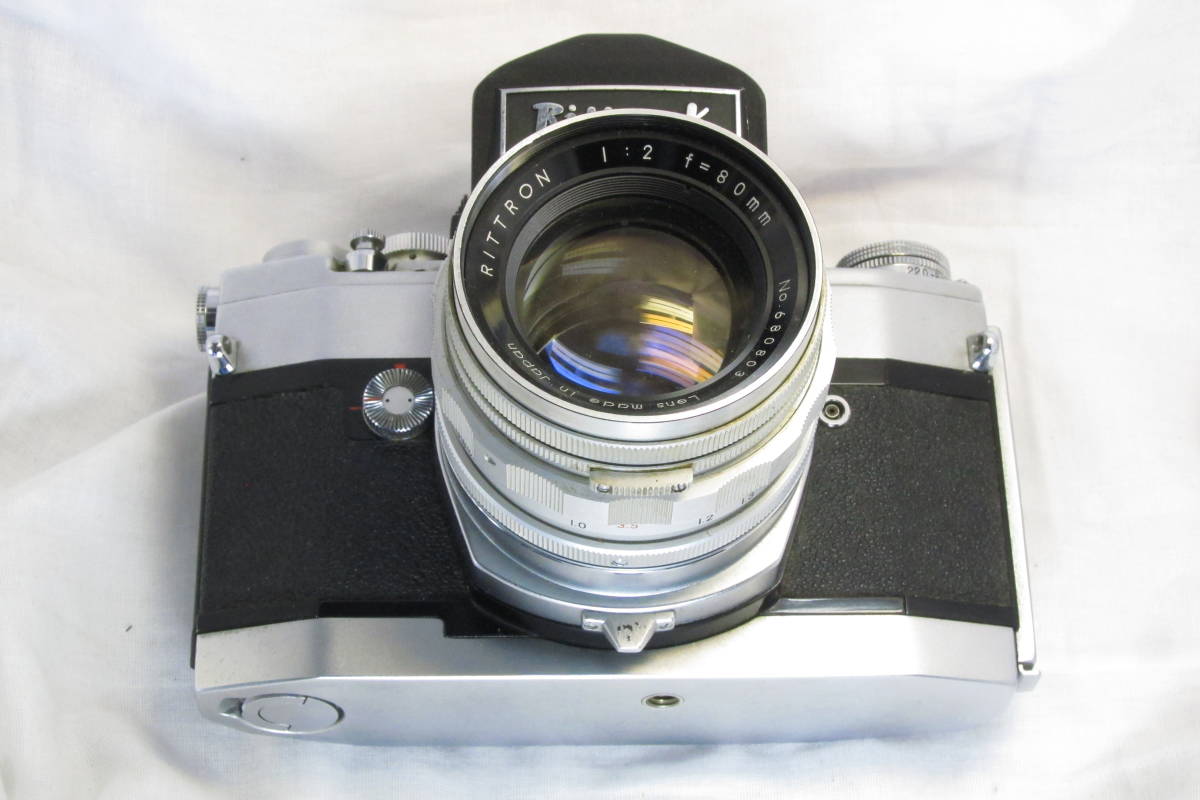 希少 幻のカメラ Rittreck 6×6 RITTRON 1:2 f=80mm リトレック_画像4