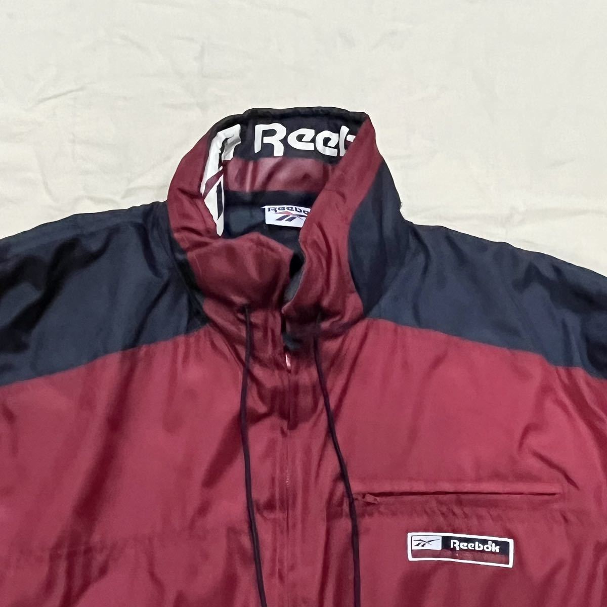 Reebok(UK)ビンテージナイロンパデッドコート　90's