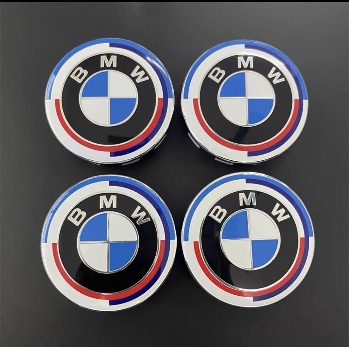 BMW 50周年 M クラシック ホイール センター キャップ 56ｍｍ E70E71E81E83E85E87E89E90E91E92G11G12F03F30F32F12_画像1