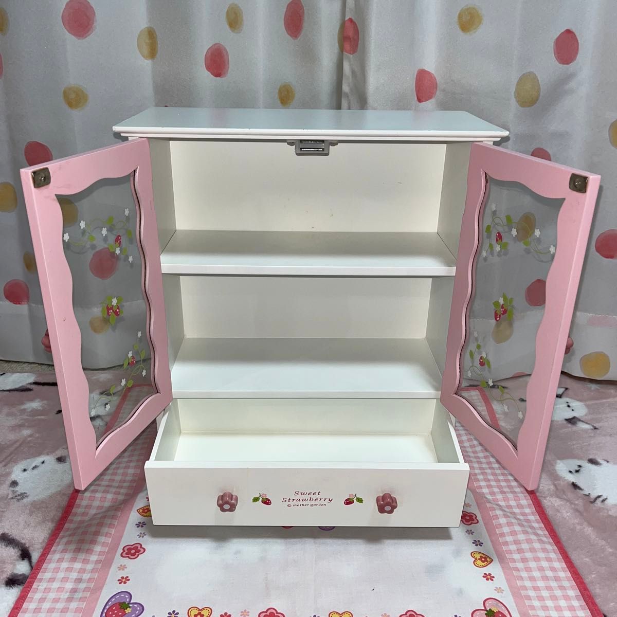 マザーガーデン 野いちご キャビネット & チェスト 木製 棚 マザーガーデン 野いちご キャビネット & チェスト 木製 棚