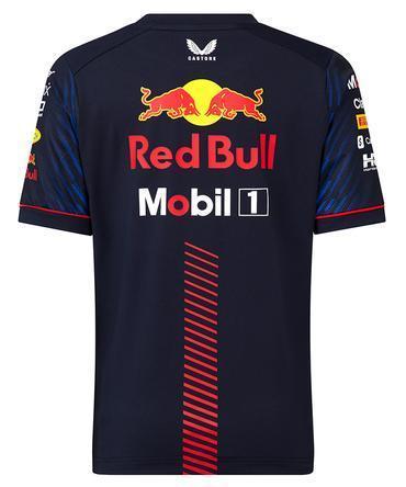 F1　オラクル　レッドブル　レーシング　マックス　ペレス　アルファタウリ　チーム　オフィシャル　Tシャツ　紺　M_画像2