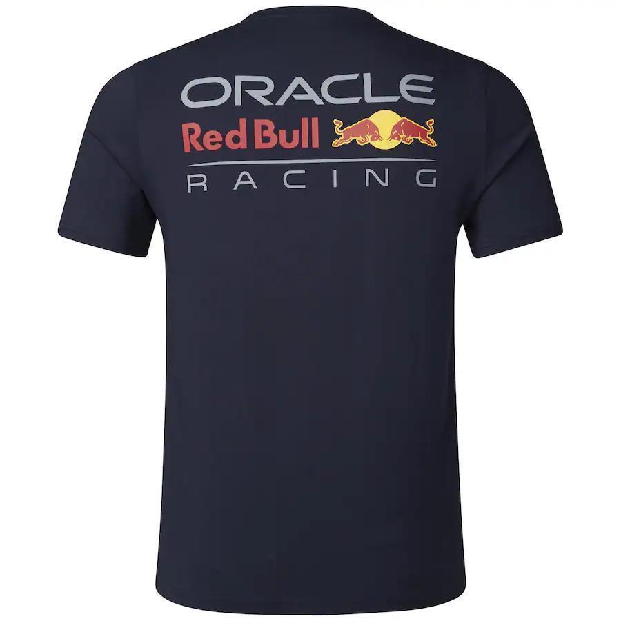 F1　オラクル　レッドブル　レーシング　マックス・フェルスタッペン　ペレス　アルファタウリ　Tシャツ　オフィシャル　Tシャツ　紺　M_画像3