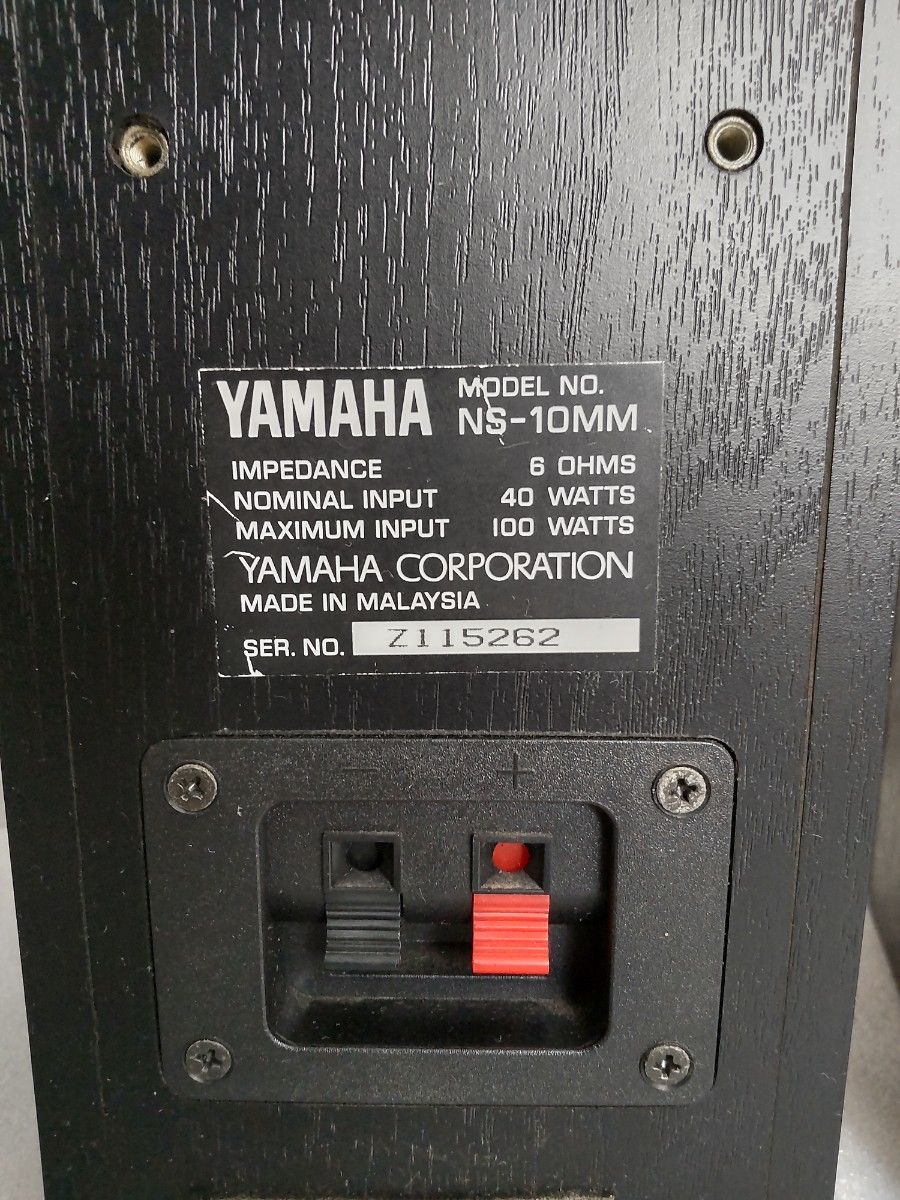 YAMAHA サラウンド センター スピーカー NS-10MM NS-C60 5 1ch YAMAHA サラウンド センター スピーカー NS-10MM NS-C60 5 1ch