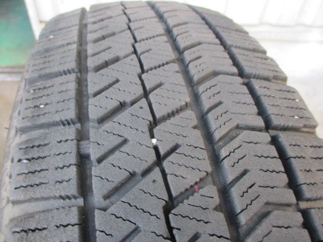 冬タイヤ　4本　中古　4本セット 2019　155/65R14　75Q　スタッドレス　BS　ブリジストン　VRX2　高速　スペーシア　雪道　アイスバーン_画像8