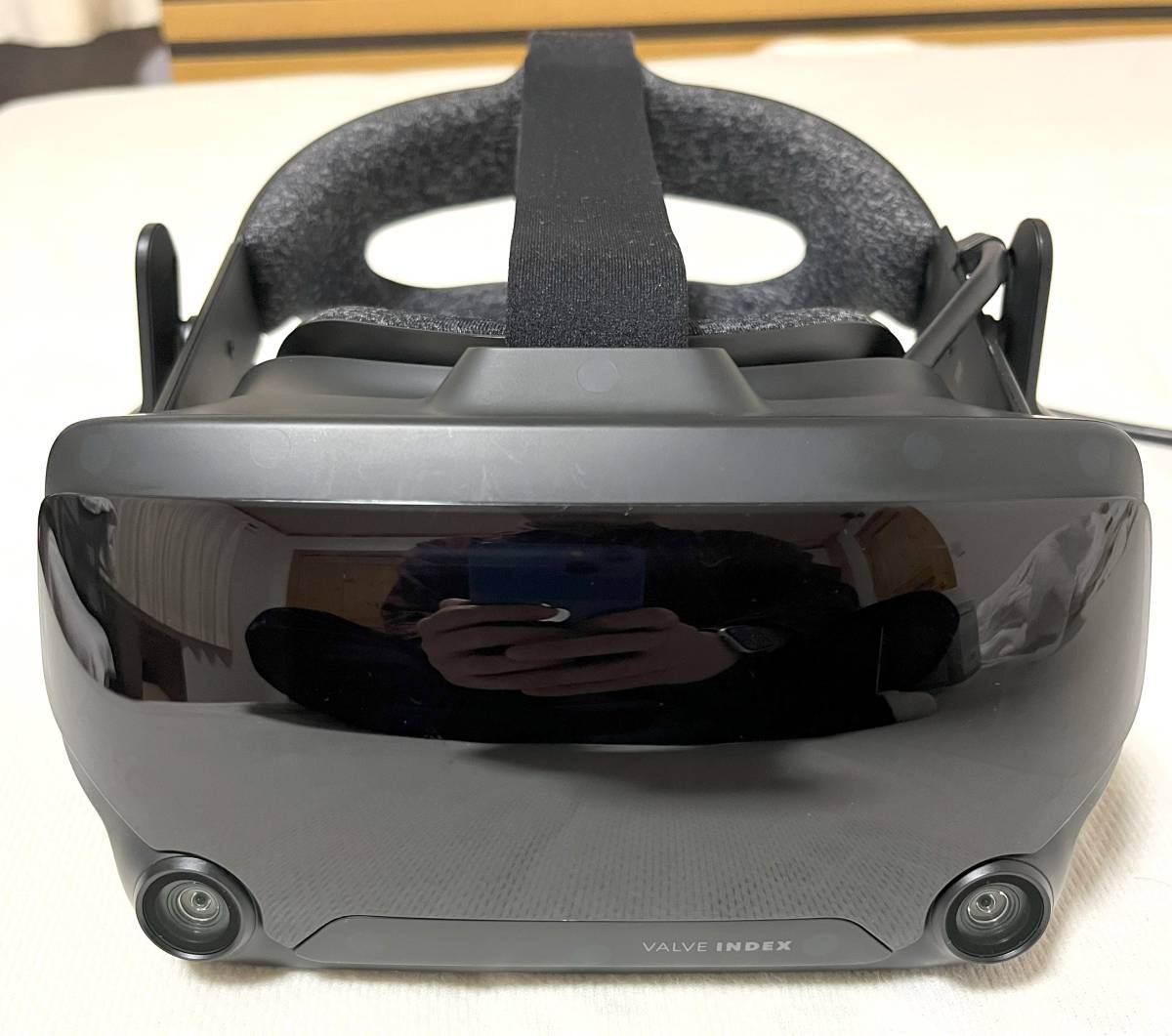 【訳あり1円～】VALVE INDEX セット VR HMD ヘッドセット本体 コントローラー ケーブル 箱付き_画像3