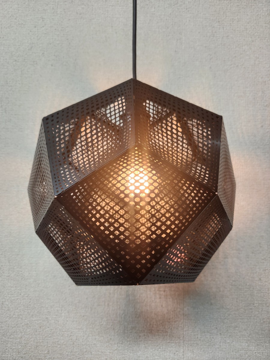 TOM DIXON トムディクソン/ペンダントライト/　ETCHPENDANT32 ブラック①_画像1