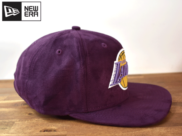 ★未使用品★NEW ERA ニューエラ × LA LAKERS レイカーズ NBA 9 FIFTY ORIGINAL FIT【フリーサイズ】 キャップ 帽子 H154_画像4