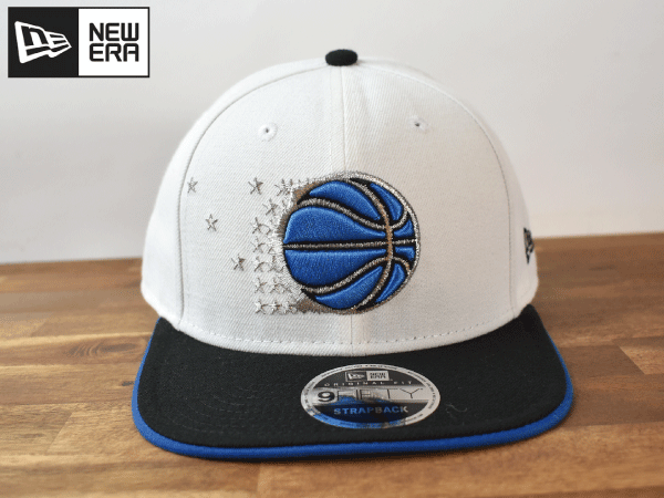 ★未使用品★NEW ERA ニューエラ × ORLANDO MAGIC マジック NBA 9 FIFTY ORIGINAL FIT【フリーサイズ】 キャップ 帽子 H368_画像2