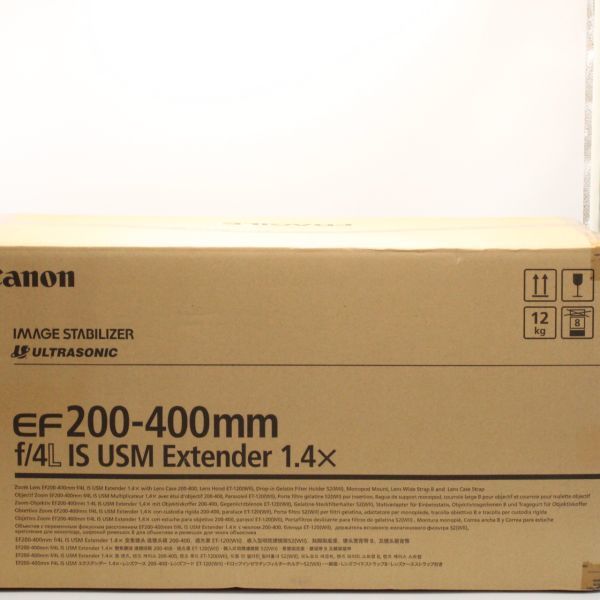 【新品未開封】 Canon EF 200-400mm F4 L IS USM EXTENDER 1.4x セット #2741_画像3
