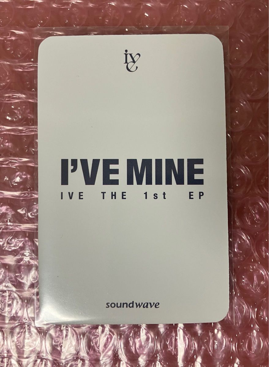 IVE イソ トレカ soundwave ヨントン 大田 イヤーマフ I've MINE IVE イソ トレカ soundwave ヨントン 大田 イヤーマフ I've MINE