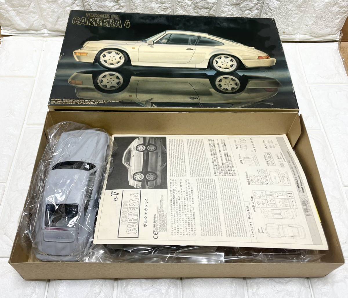 未組立 フジミ 1/24 ポルシェ 911 カレラ '85 ハイディテール 未組立 フジミ 1/24 ポルシェ 911 カレラ '85 ハイディテール