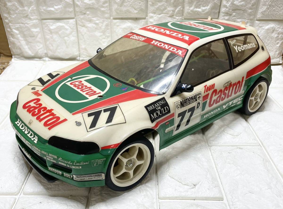 TAMIYA タミヤ RCカー スペアパーツ カストロール Honda TAMIYA タミヤ RCカー スペアパーツ カストロール Honda