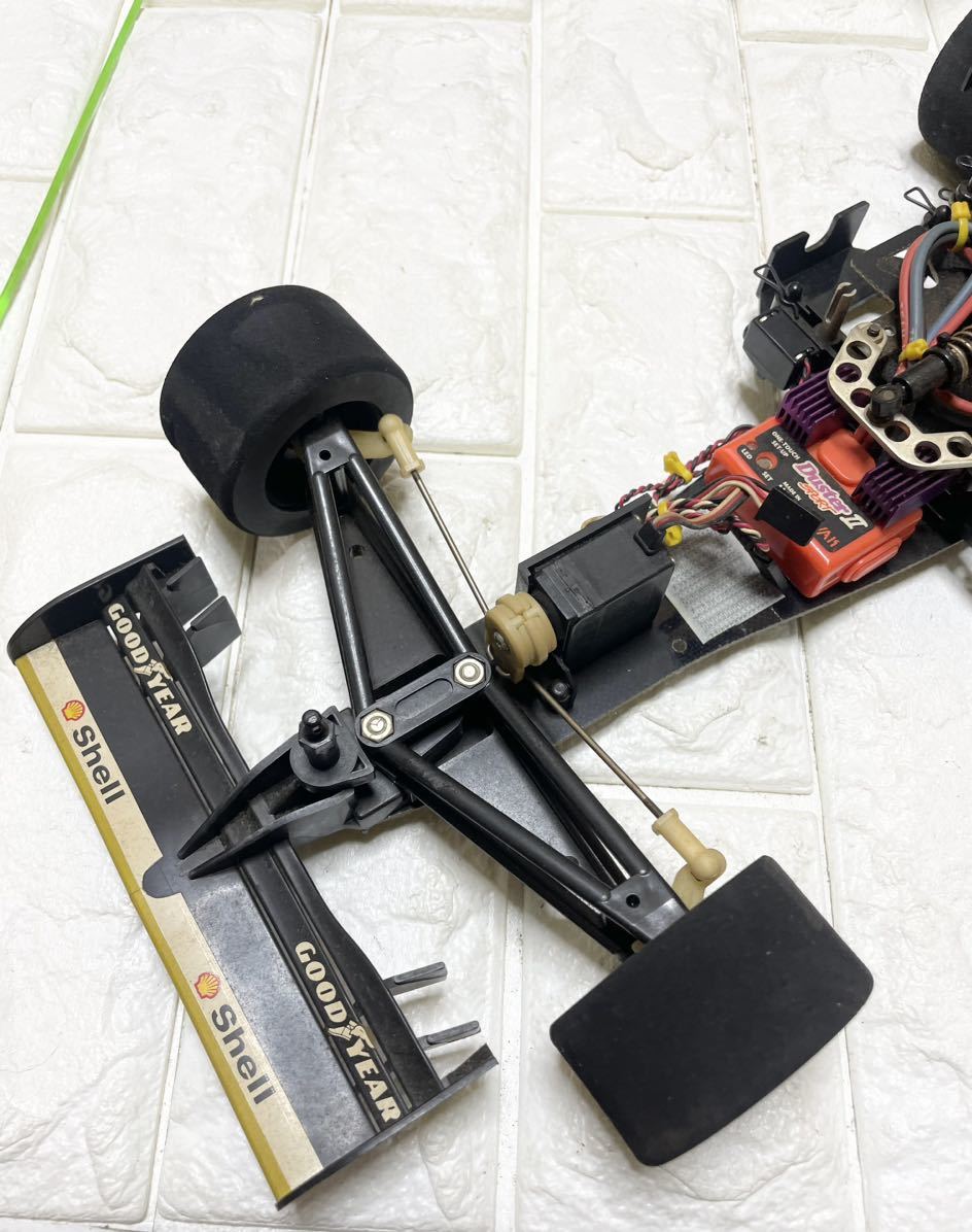 TAMIYA タミヤ 1/10 フォーミュラ1タイプ電動RCカー 電動ラジコン ウィリアムズ ルノーFW18 ラジコン W3_画像5