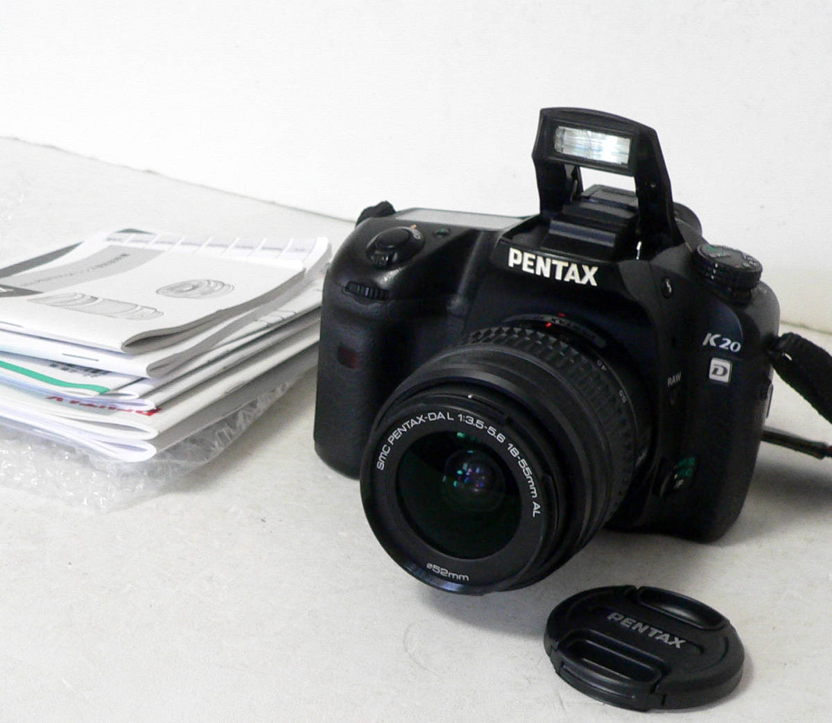 ★ 中古 / PENTAX K20 + SMC PENTAX-DAL 18-55mm F3.5-5.6 AL ★_画像1
