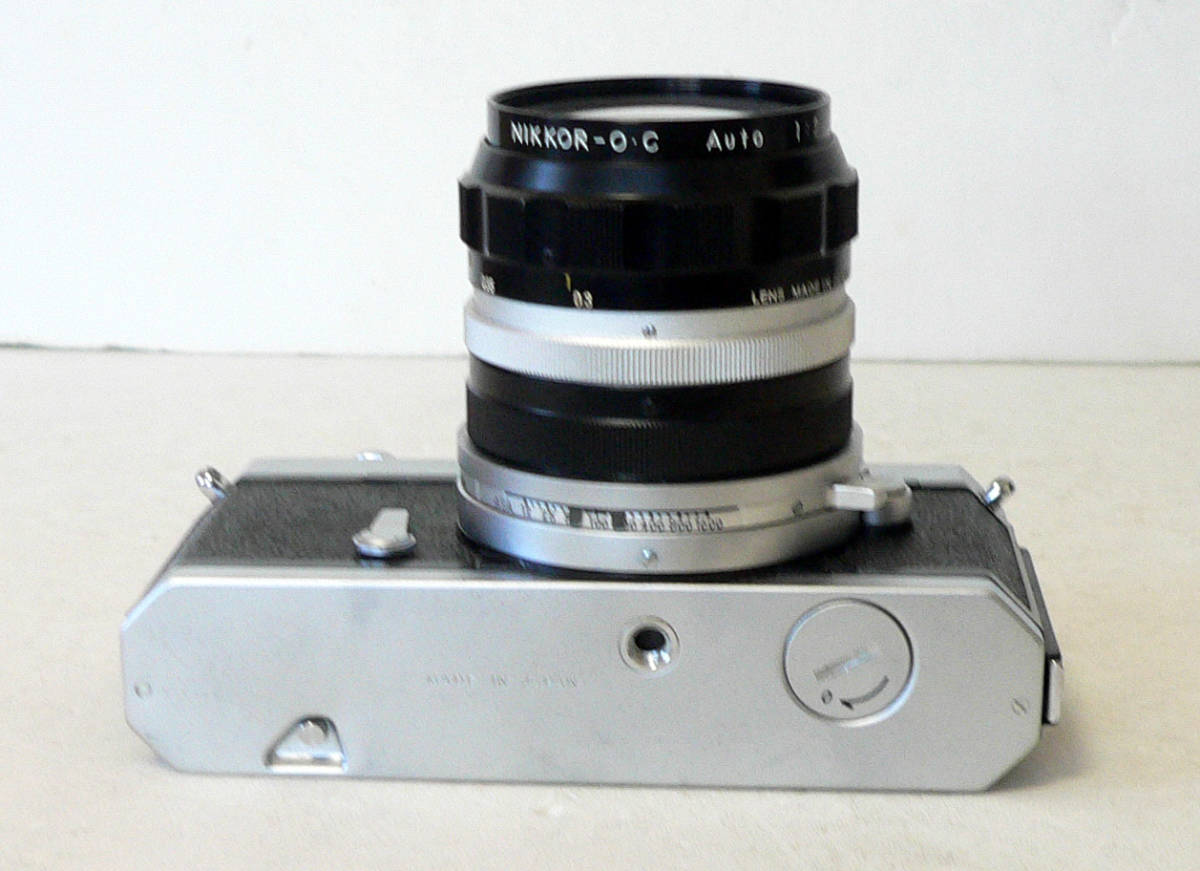 ★ ジャンク品 / Nikomat FT + NIKKOR-O・C Auto 1:2 f=35mm ★_画像5