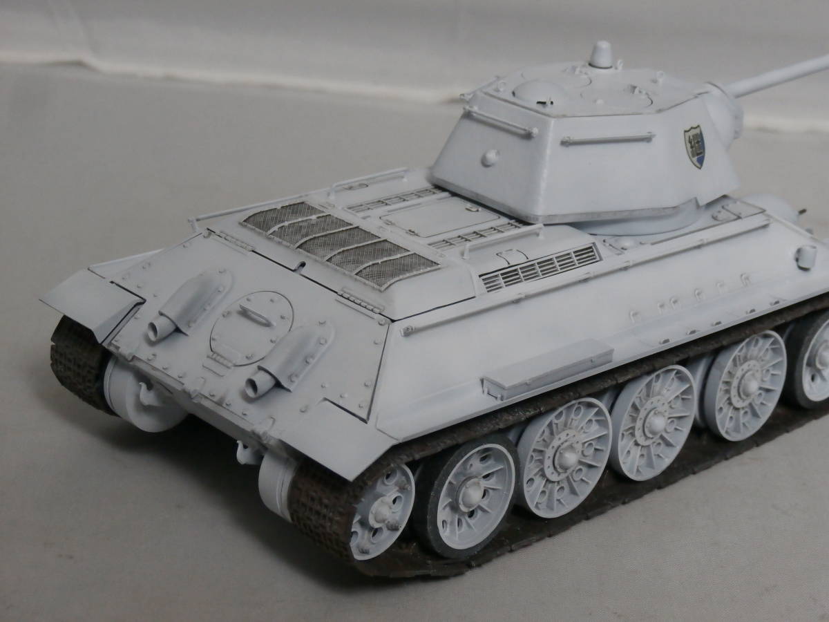 [模型完成品]タミヤ 1/35 ソビエト　T34/76戦車　1943年型 　　ガールズ＆パンツァー最終章 継続高校仕様_画像6