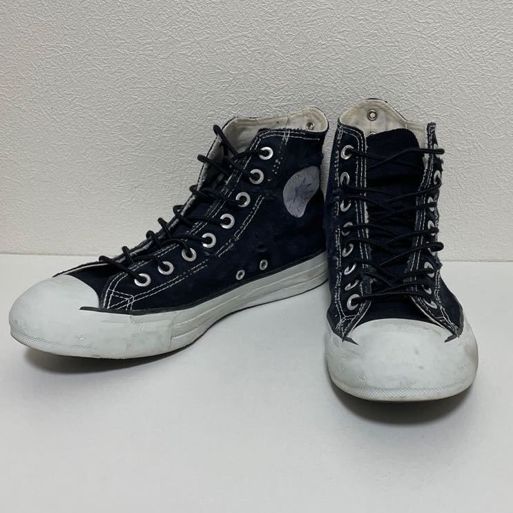 Converse 27.0cm M9160 ALL STAR ハイカット スニーカー ブラック 黒 HI ハイコンバース オールスター カジュアル 箱無し_画像1