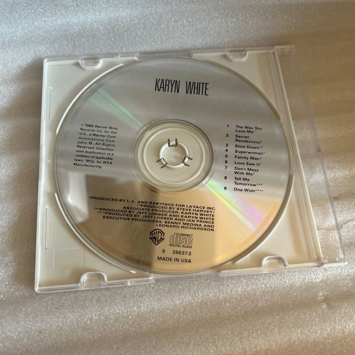 CD KARYN WHITE 海外 洋楽_画像1
