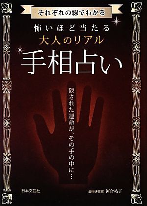 怖いほど当たる大人のリアル手相占い 日文ＰＬＵＳα／河合祐子【著】_画像1