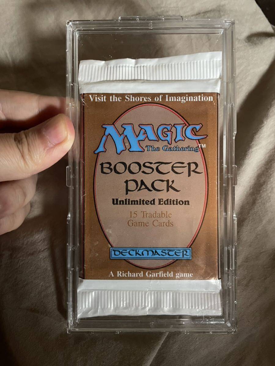 MTG booster unlimited 未開封 アンリミテッド