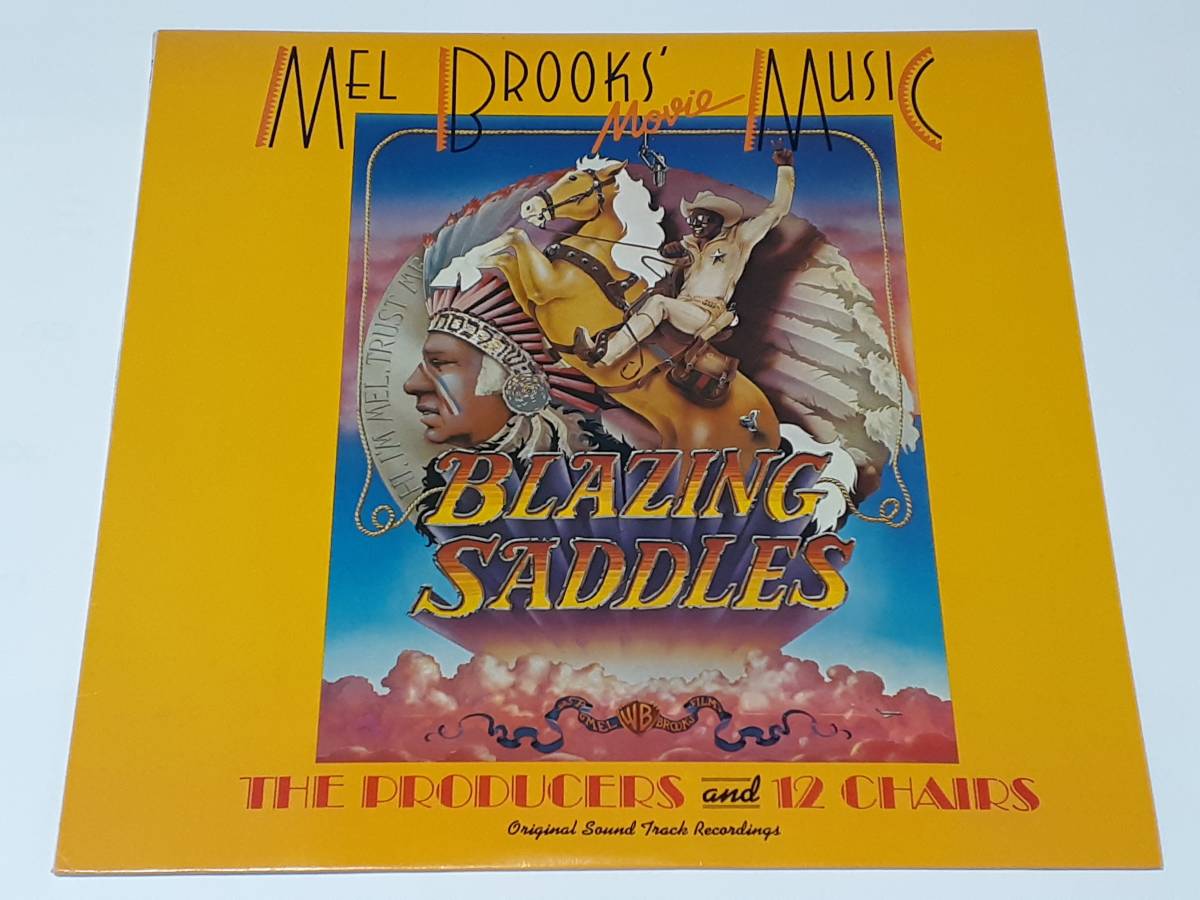 ブレージングサドル(1974) Blazing Saddles／ジョン・モリス John Morris、フランキー・レイン、メル・ブルックス／豪ＬＰ・オリジナル_画像1