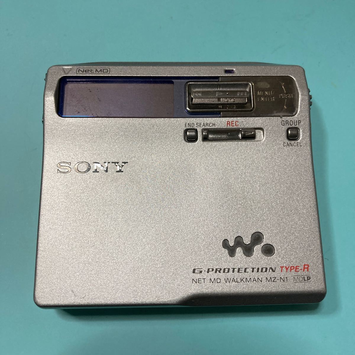 SONY mz-n1 ウォークマン 本体のみ付属品なし 故障ジャンクノークレーム品mdレコーダー