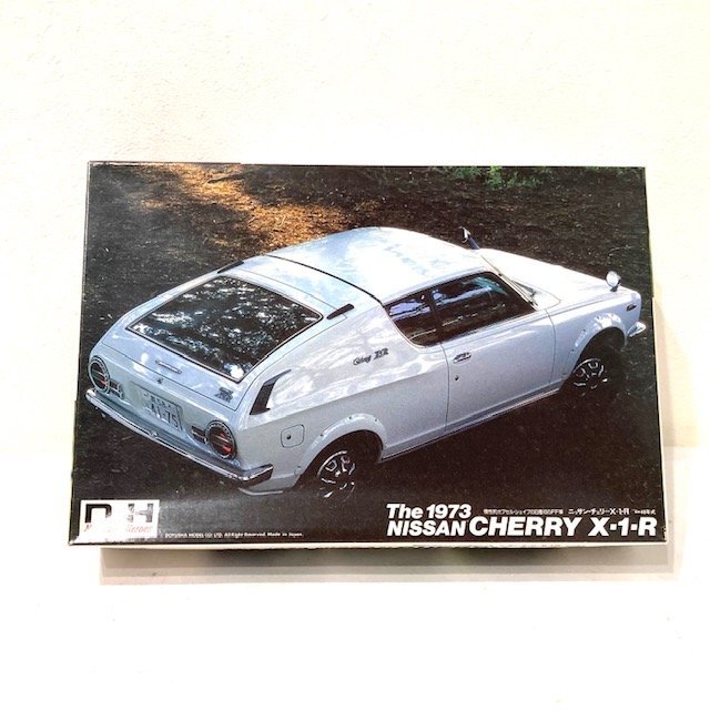 【未組立】童友社 NISSAN ニッサン CHERRY X-1-R チェリー 昭和48年式 NH-2-1200 プラモデル The1973 フィギュア 趣味 車 レトロ 当時物_画像1