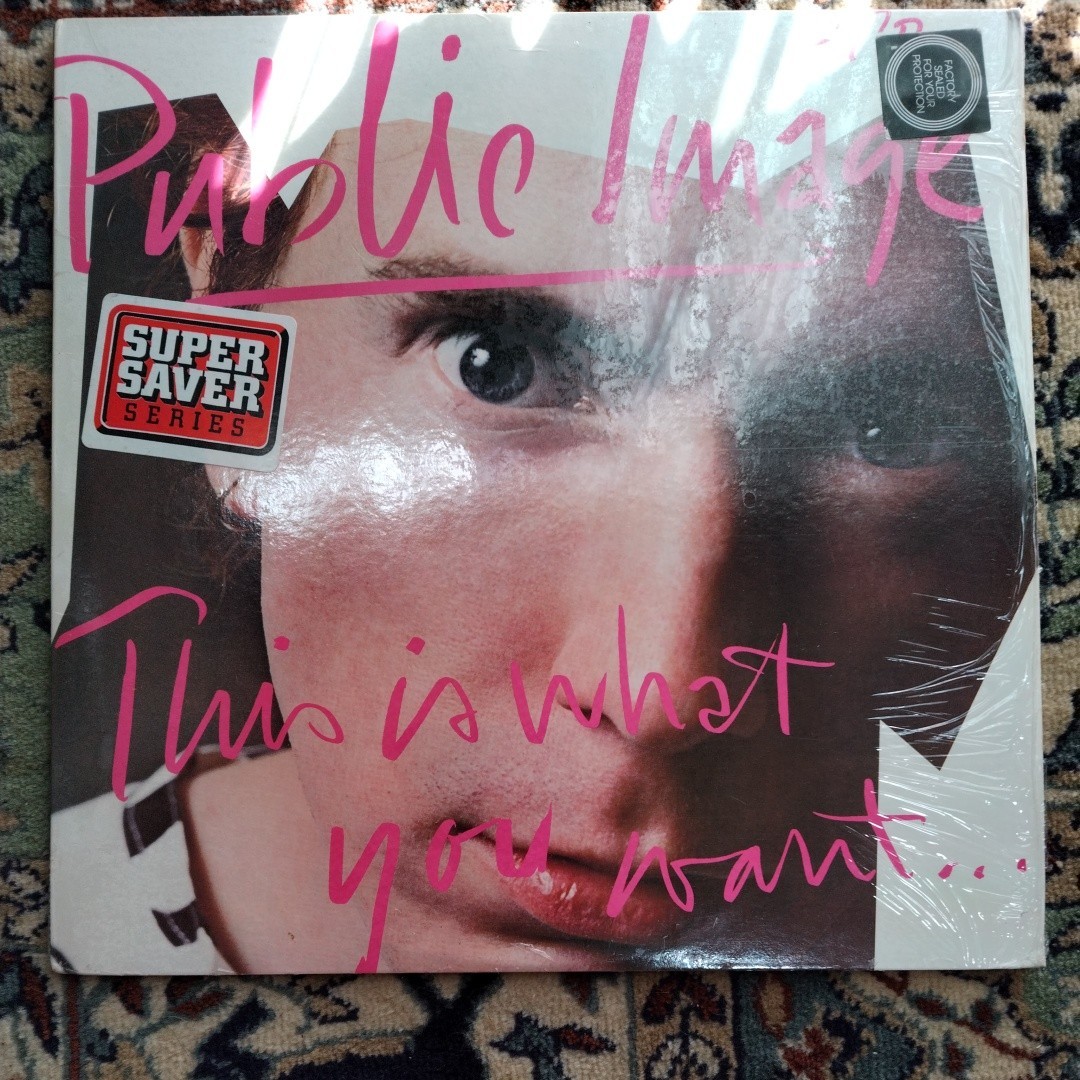 パブリック・イメージ・リミテッド　輸入盤　This is what you want PIL public image ltd. LPレコード当時物_画像1